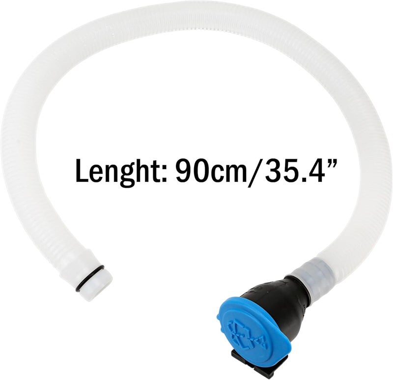 KH866 90cm/35.4in Plastic Windshield Washer Filler Tube Replacement for BMW 3 Series E90 E91 E92 E93 (2006-2013) 323i 325i 328i 330i 335i 335d XI IS - Image 2